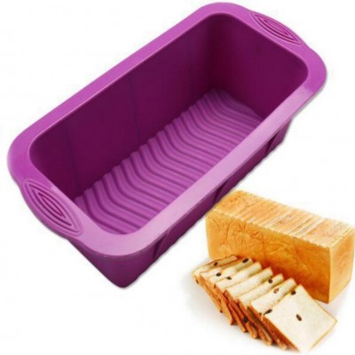 Factory Wholesale Rectangular Shape Bread Mold Silicone Toast Mold for Baking